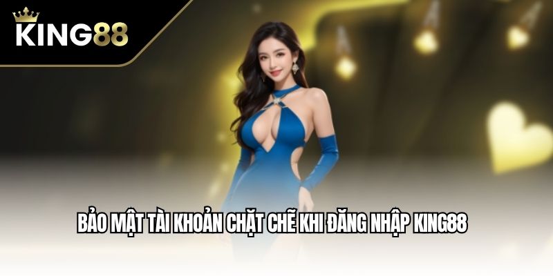 Bảo mật tài khoản chặt chẽ khi đăng nhập King88