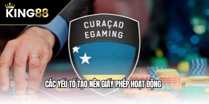 Các yếu tố tạo nên giấy phép hoạt động