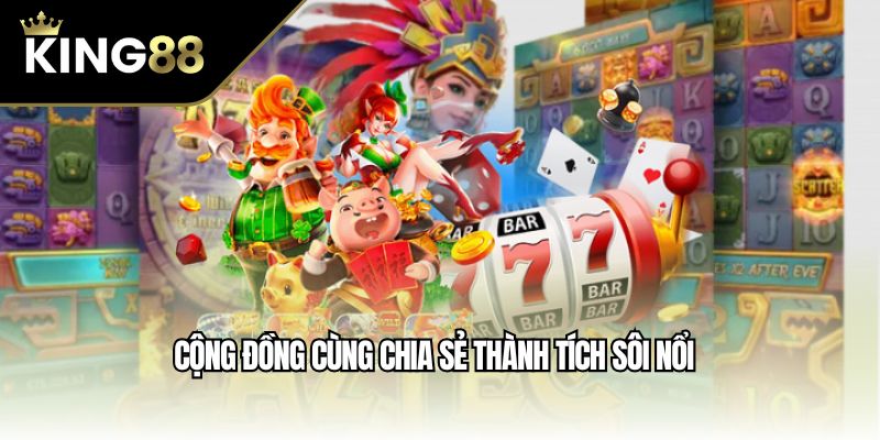 Cộng đồng cùng chia sẻ thành tích sôi nổi