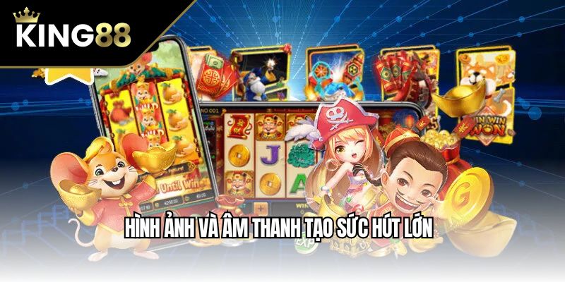 Hình ảnh và âm thanh tạo sức hút lớn