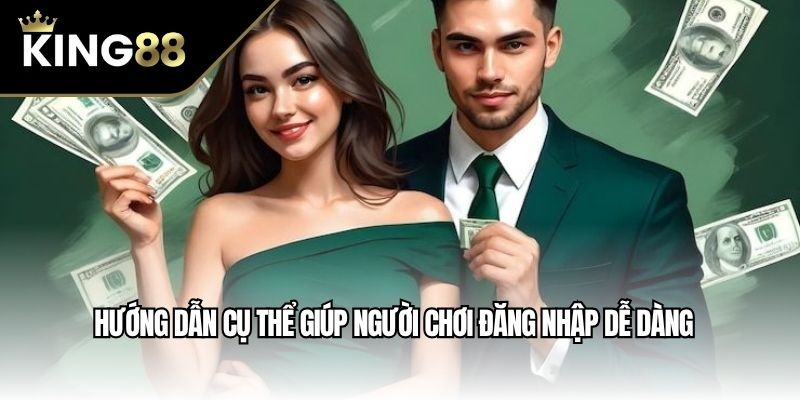 Hướng dẫn cụ thể giúp người chơi đăng nhập dễ dàng