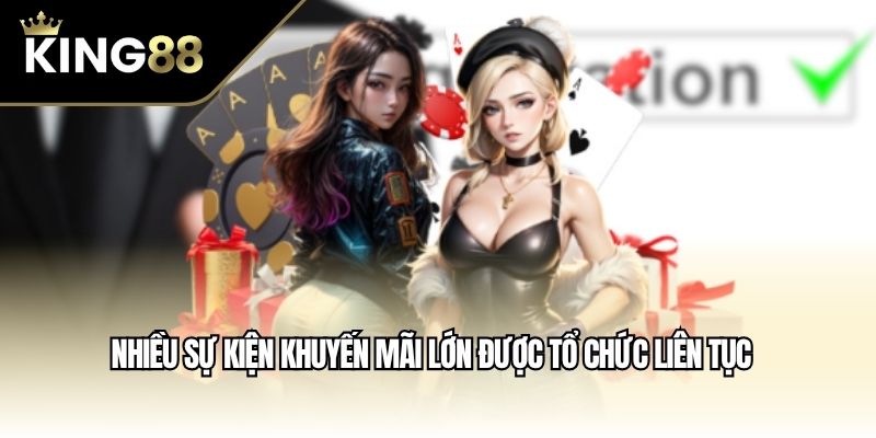 Nhiều sự kiện khuyến mãi lớn được tổ chức liên tục