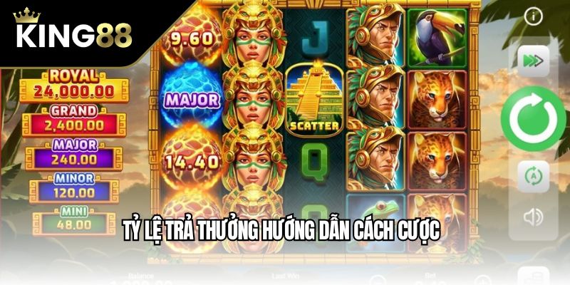 Tỷ lệ trả thưởng hướng dẫn cách cược